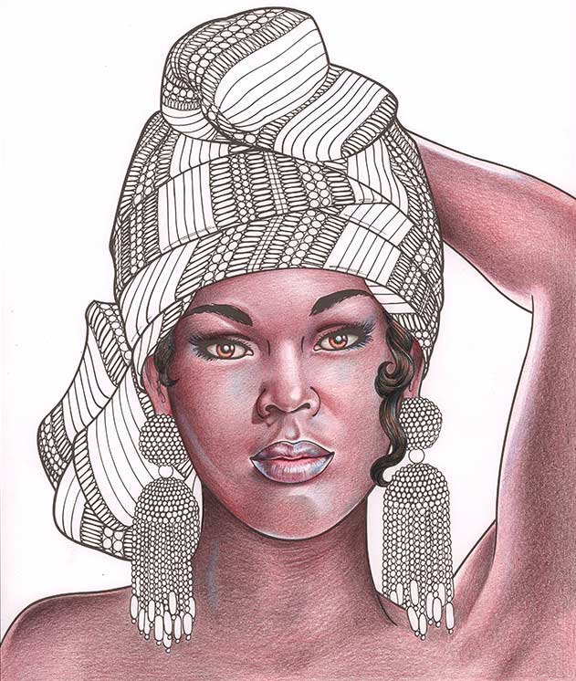 Dark Brown Skin Tone Shading Tutorial