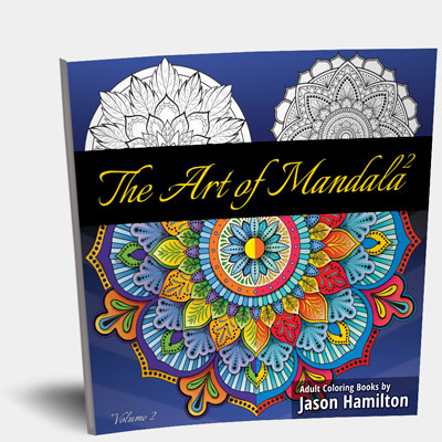 Mandala 2 adult coloring book