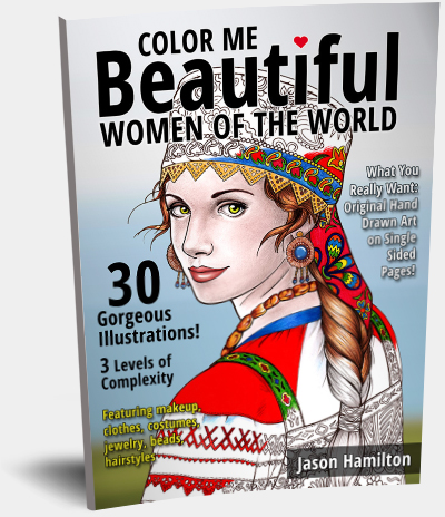 Cover of Color Me Beautiful, Women of the World